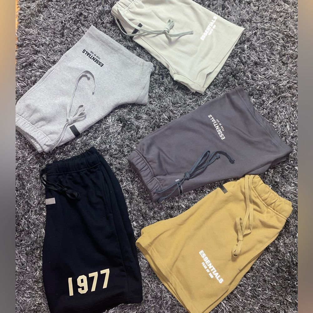 FOG ESSENTIALS shorts all sizes and flavors LMK